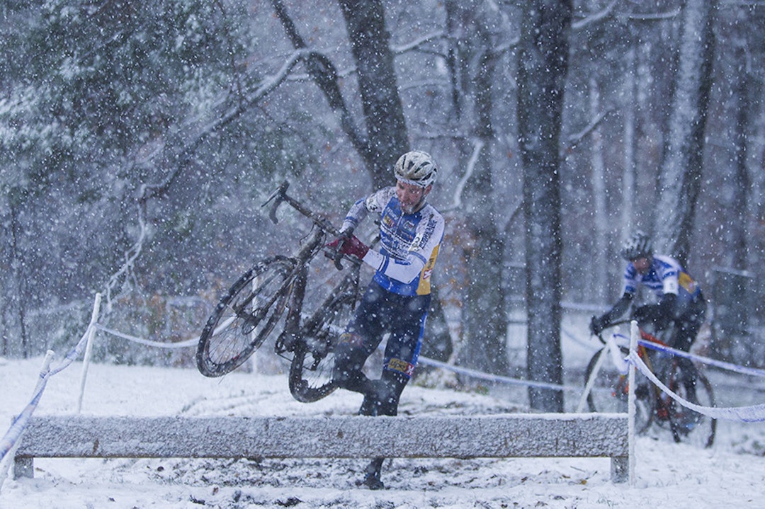 TUNGT: Tønsberg er kjent for å være en tung og teknisk løype. Foto: Pål Westgaard Tønsberg CX NC 2016 Foto Pål Westgaard 1400x933