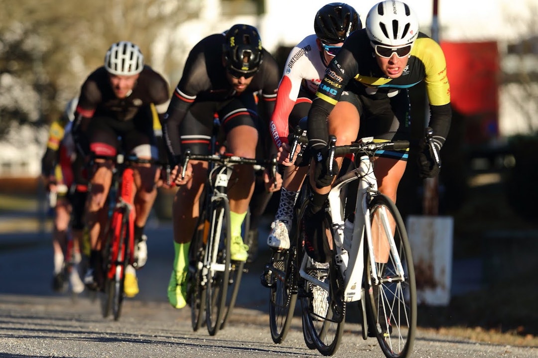 KAMPKLAR: Jonas Orset leder Gran Fondo World Tour sammenlagt, men like bak jager Knut Sande. Foto: Ola Morken Jonas Orset 2017 - Ola Morken 1400x933