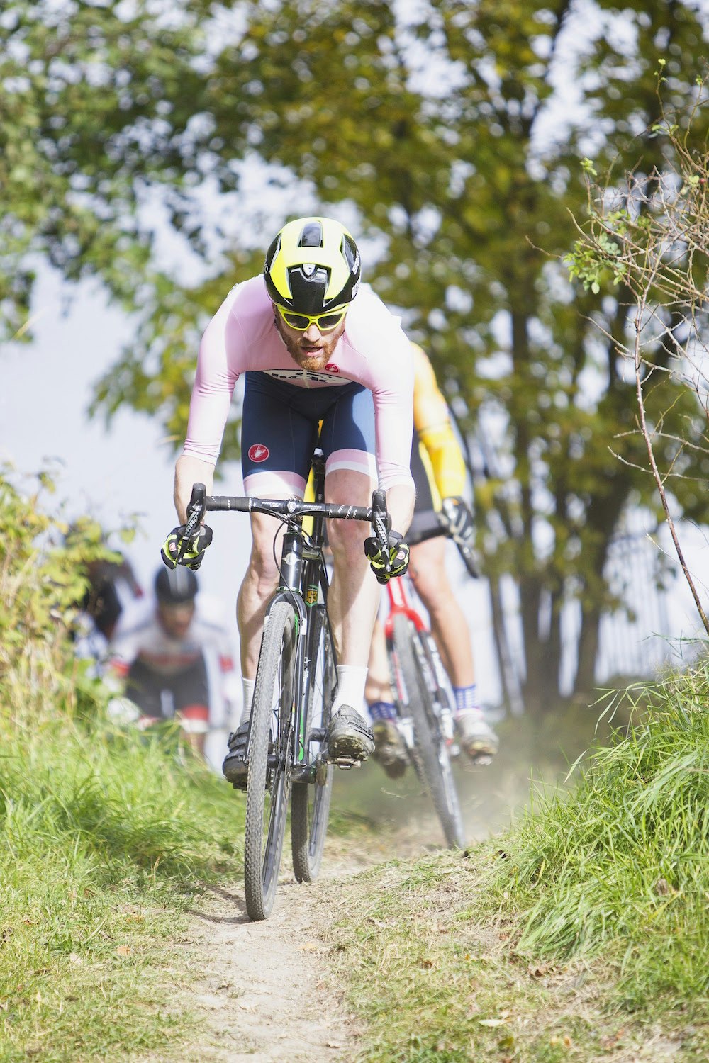 DRIV: Lars Blesvik i fint driv under Spikkestadkross i fjor. Foto: Pål Westgaard Lars Blesvik - Spikkestadkross 2017 - Pål Westgaard