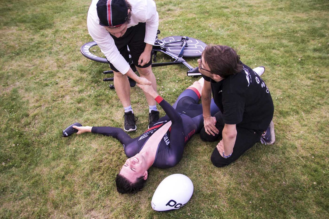 DET KOSTET: Sindre Bjerkestrand Haugsvær måtte grave dypt for å holde unna den svenske tempomesteren på siste etappe i U6, men vant sammenlagt. Foto: Magnus Bjerkestrand Eid Sindre Haugsvær - U6 tempo - Magnus Bjerkestrand Eid 1400x933