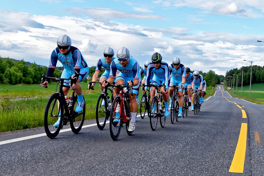PALLKANDIDATER: Team Follo er seedet som nummer tre i årets utgave av Styrkeprøven Trondheim-Oslo. Foto: Ola Morken Siste trening - Team Follo 2017 - Foto Ola Morken 1400x933
