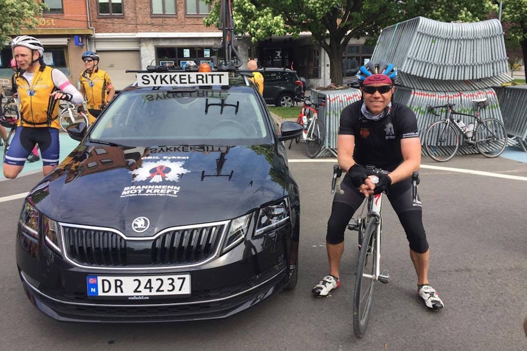 AMBISIØS: Kaptein i Ketil Tærum har tro på totalseier for i brann-NM til helga, ettersom Lillehammer-Oslo er unnagjort. Foto: Ronny Næss OBL Vestfold rundt Ketil Tærum race car -Ronny Næss 1400x933