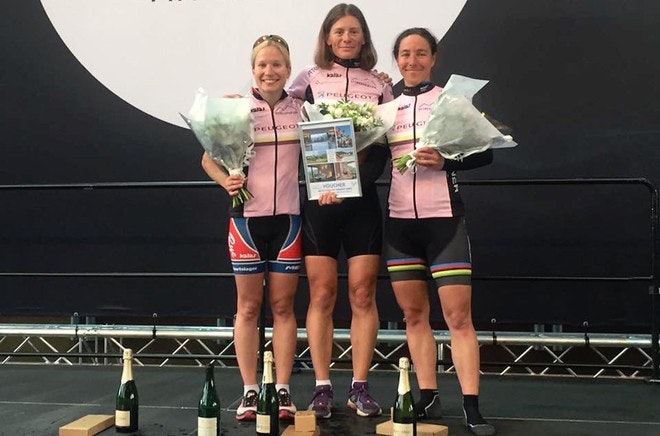 SAMME SOM FØR: Jentene som kjører Ladies Edition sykler fortsatt fra Lillehammer til Oslo. 