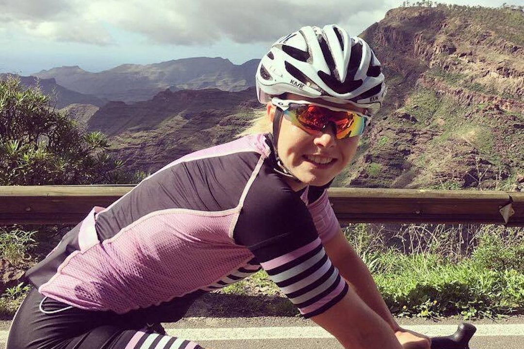 GRUNNTRENING: Martine Fon (27) har store ambisjoner, og legger for tida grunnlaget for sesongen 2017 på Gran Canaria. Foto: Sindre Haugsvær Martine Fon Jan 1-17 Foto Sindre Haugsvær 1200x800