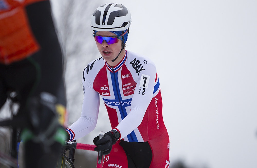 TITTELFORSVARER: Fredrik Haraldseth vil kjempe til streken for å beholde mesterskapstrøya. Foto: Pål Westgaard Haraldseth - Westgaard - 100x680