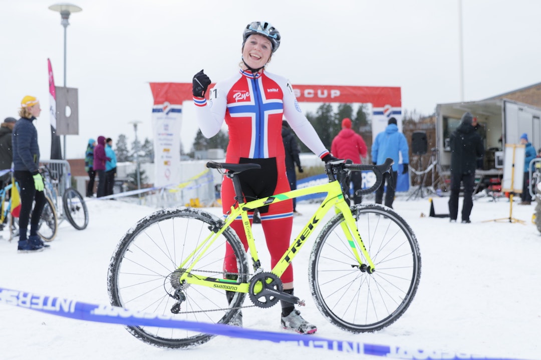NORGESMESTER: Elisabeth Sveum kronet debutsesongen 2015 med NM-gull. Den trøya skal hun kjempe for å beholde. Foto: Bengt Ove Sannes E Sveum - Bengt Ove Sannes 1400x933