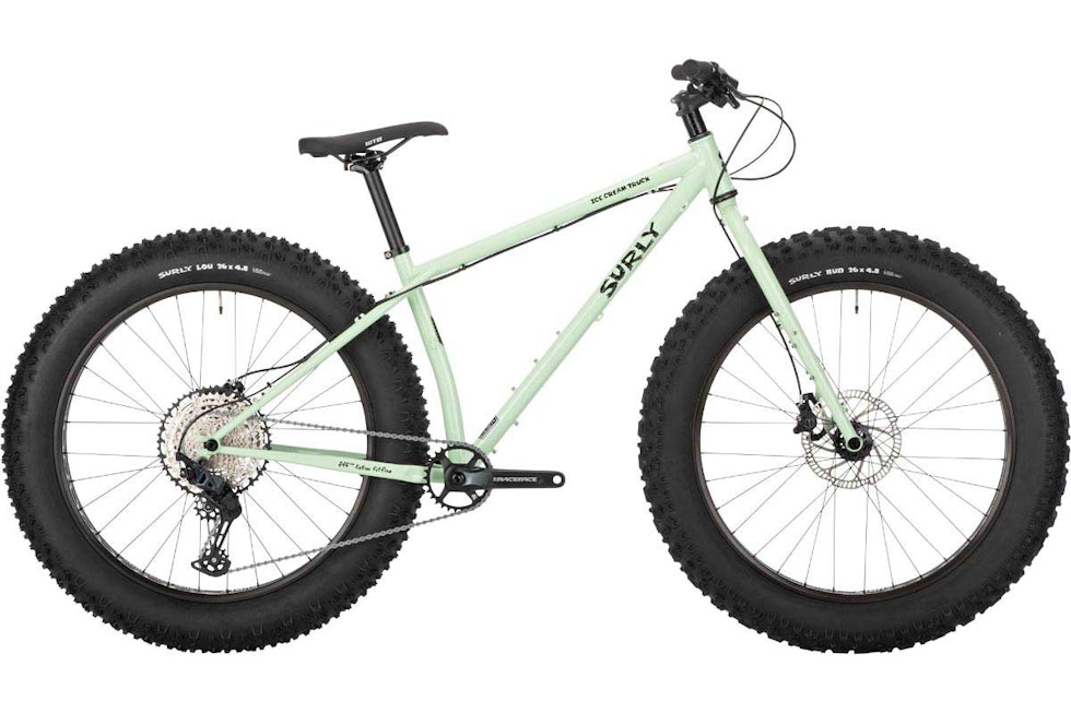 KLASSIKER: Surly Ice Cream Truck er både en klassisk og moderne fatbike. fatbike surly ice cream truck