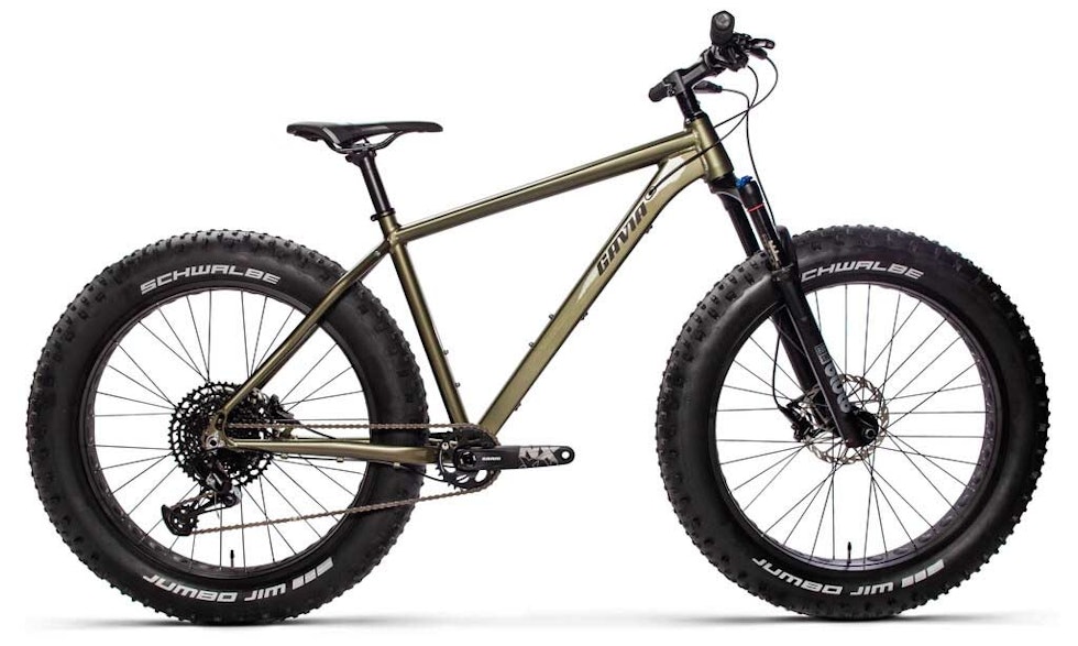PRISGUNSTIG: Gavias fatbike har solid utstyr. gavia fatbike