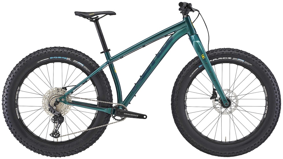 TJUKK MORO: Kona har to fatbike-modeller, her ved modellen Woo. kona fatbike