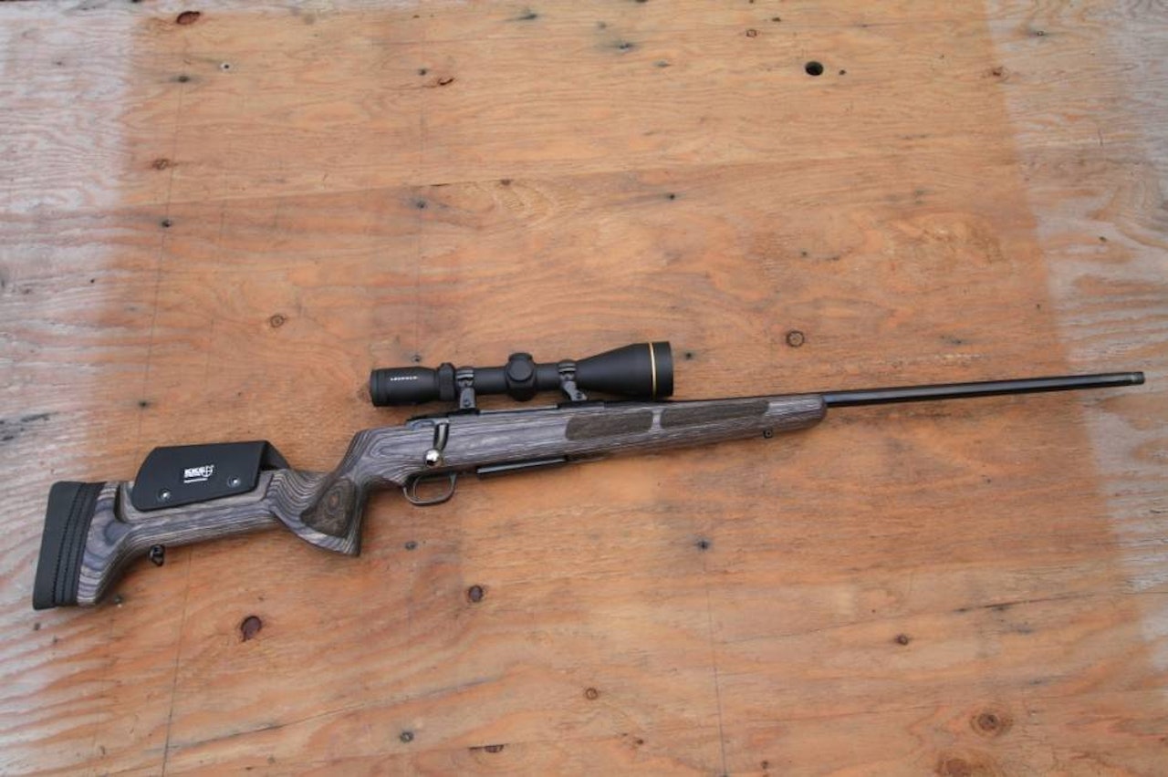 victory rifle med KKC-stokk test