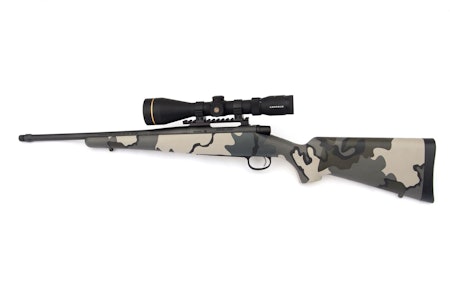 Lett og smekker: Kuiu-versjonen av Model Seven er ei hendig børse for dem som behøver et lite og nett våpen. Remington Model Seven Kuiu rifle for damer og junior
