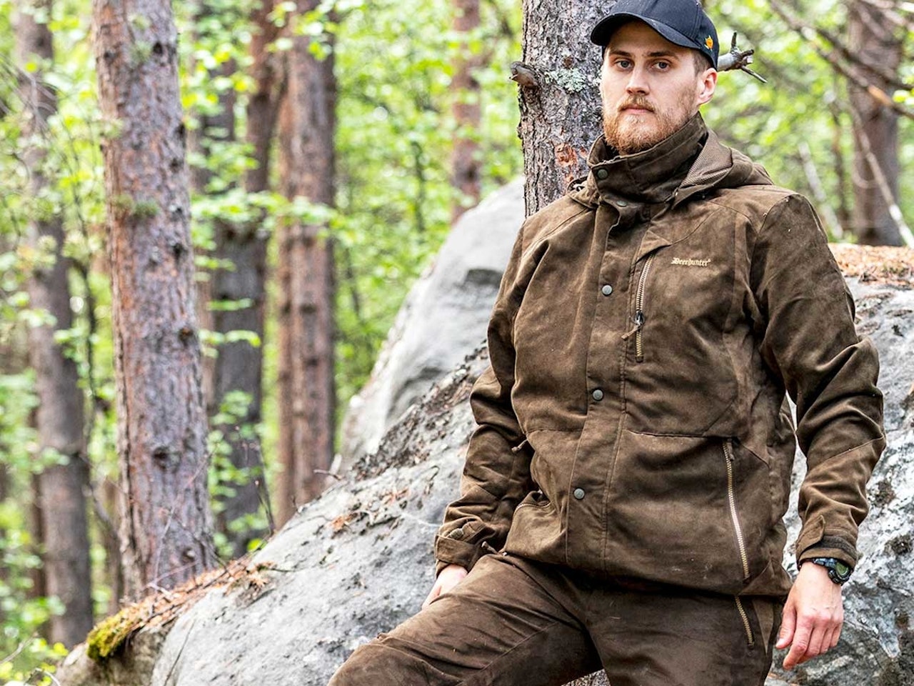 Test av Deerhunter Deer Peat. Jeger ikledd Deerhunter Deer Peat jaktdress