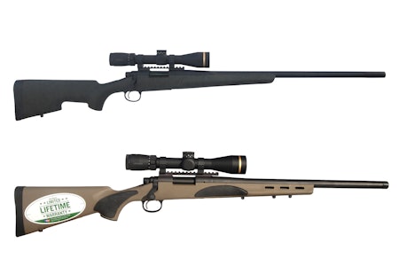 Remington 700 ADL Tactical FDE og 700 XCR Tactical rifle test