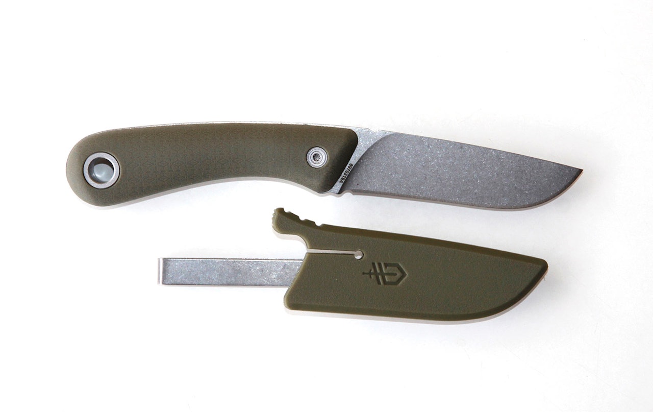 Ukomplisert: Gerber Spine er det man kan kalle en enkel og grei brukskniv. Ukomplisert: Gerber Spine er det man kan kalle en enkel og grei brukskniv.