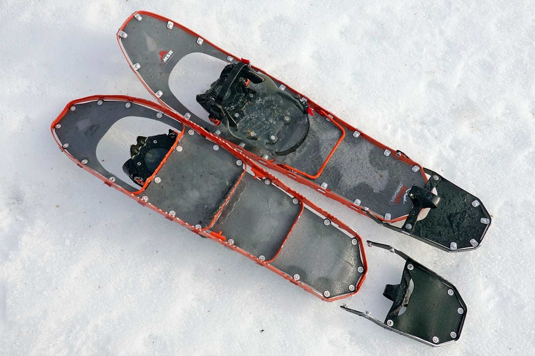 MSR Lightning Explore trugene testes i snøen