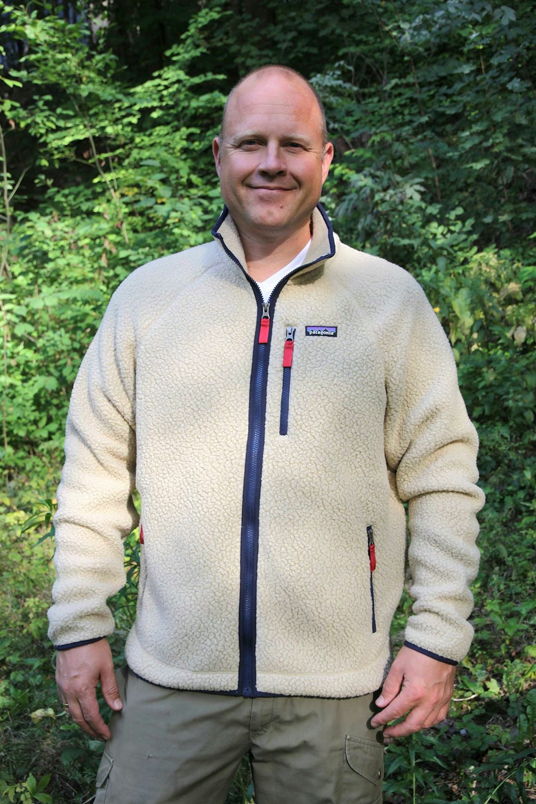 Superkomfort: Patagonia Retro Pile jakka er et knallkjøp. Mann ikledd Patagonia Retro Pile jakke