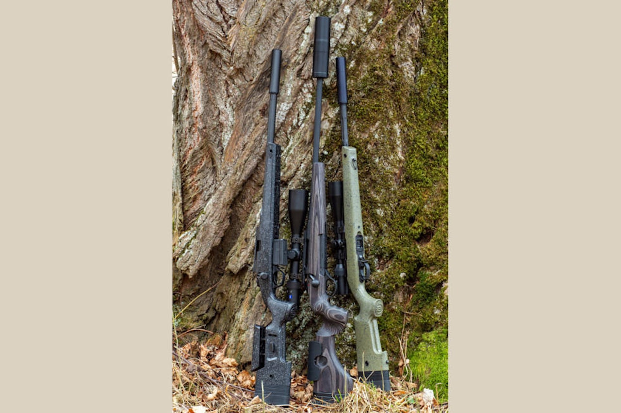 Vi tester løpende nye rifler på markedet. Test av rifler, nye rifler, salongrifle, justerbar stokk