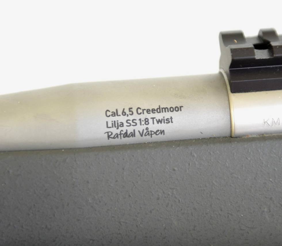 RUSTFRITT: Et løp av høyeste kvalitet kan gi enda bedre presisjon enn originalpipen. 6,5 løp på Kimber Montana Custom
