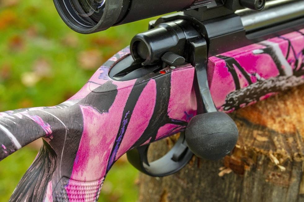 Sabatti 90 Thumbhole Pink Softshell Avtrekkeren på Sabatti 90