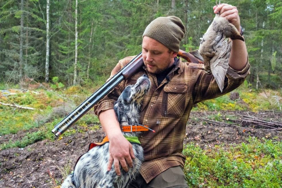 Pent levert: Vidar Nysæter mener du får den hunden du fortjener. Han fortjener tydeligvis en god hund: En god apportør er gull verdt.