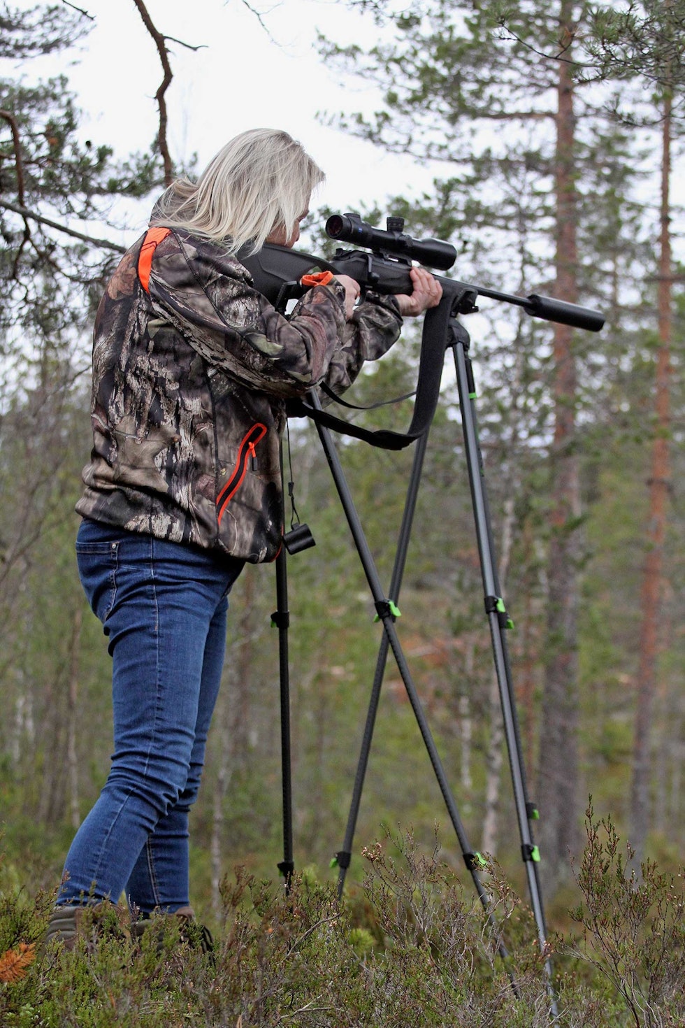 Vugge til grav: Vuggekonstruksjonen til Polecat Steady Rest er meget stødig. Skytestøtter-Rifleskyting-5