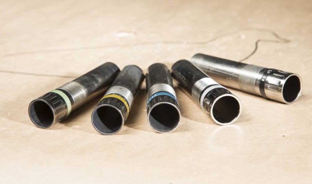 Hvilken trangboring: Det kan være lurt å teste ut de ulike chokene for hagla før jakta. trangboring test småviltjakt