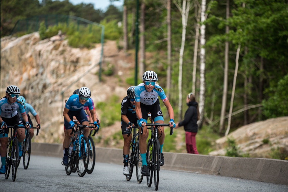 STORTALENT: Anne Dorthe Ysland blir en viktig brikke for fremtiden i Uno-X Pro Cycling. Foto: Henrik Alpers uno-x pro cycling, anne dorthe ysland