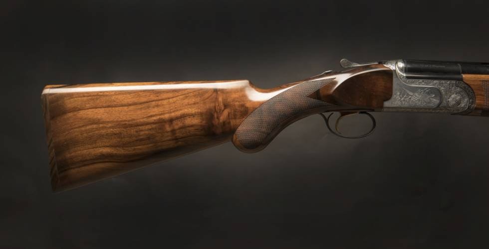 SLANK OG SMIDIG: Dette slanke pistolgrepet er mye brukt på hagler, og gjør våpenet smidig. SLANK OG SMIDIG: Dette slanke pistolgrepet er mye brukt på hagler, og gjør våpenet smidig.
