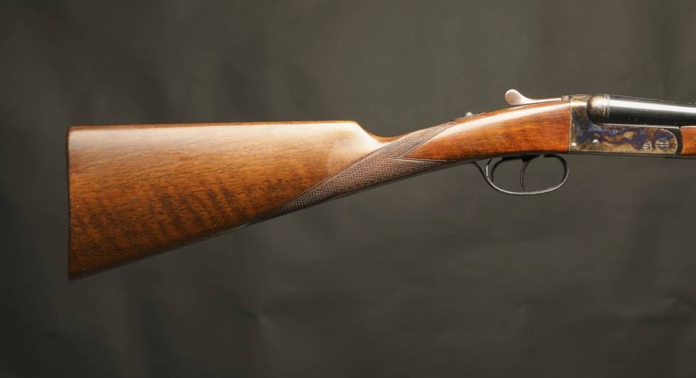 KLASSISK RETT: Denne hagla har et rett skjefte, noe som betyr at det ikke har pistolgrep. KLASSISK RETT: Denne hagla har et rett skjefte, noe som betyr at det ikke har pistolgrep.