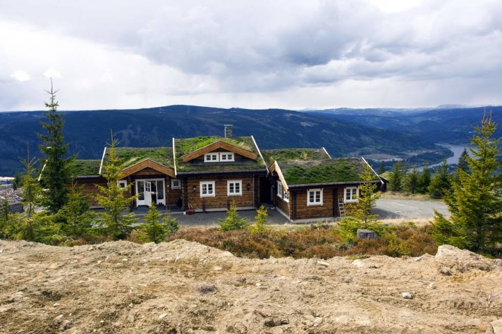 HAFJELL: Lasses hytteparadis.