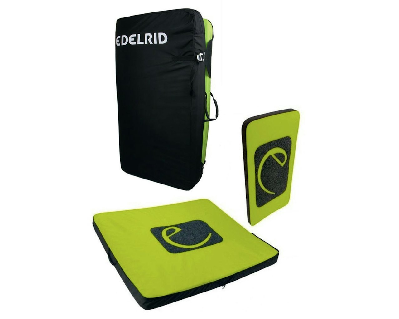 Edelrid Dead Point II: Solid og tillitsvekkende crashpad Edelrid Dead Point II buldrematte crashpad test