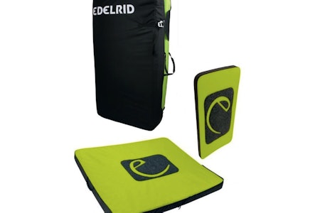 Edelrid Dead Point II: Solid og tillitsvekkende crashpad Edelrid Dead Point II buldrematte crashpad test