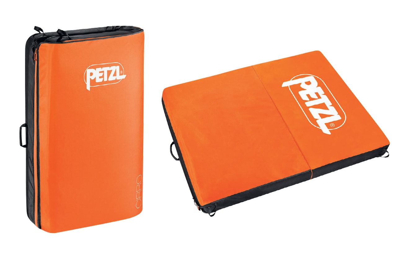 Petzl Cirro: Ligger godt og stabilt Petzl Cirro crashpads