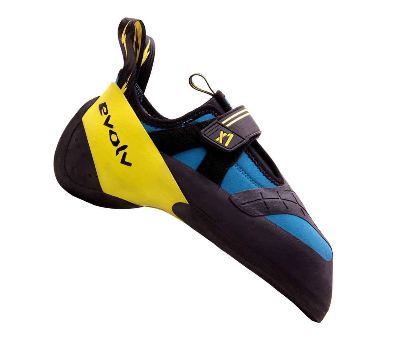EVOLV X1: Sitter som støpt på foten Evolv X1 klatresko test