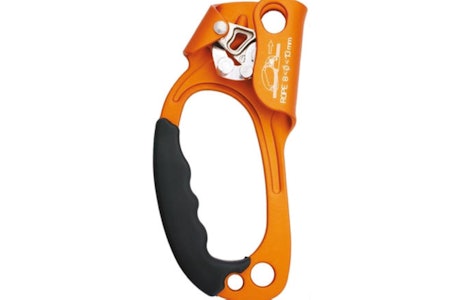 Edelrid Elevator: Godt grep og god mekanikk Edelrid Elevator tauklemme test