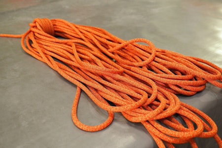 Edelrid Boa Gym 9,8 mm er et bra tau for deg som har klatret en del før. Foto: Lisa Kvålshaugen Bjærum Edelrid Boa Gym 9,8 mm