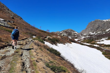 Anmarsjen er en fin gåtur i seg selv. Foto: Lisa Kvålshaugen Bjærum