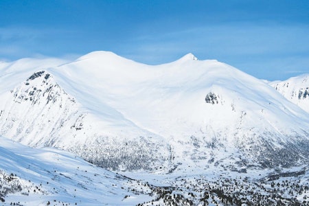 Smørbottfjellet 1188 moh fra Toppturer i Romsdalen
