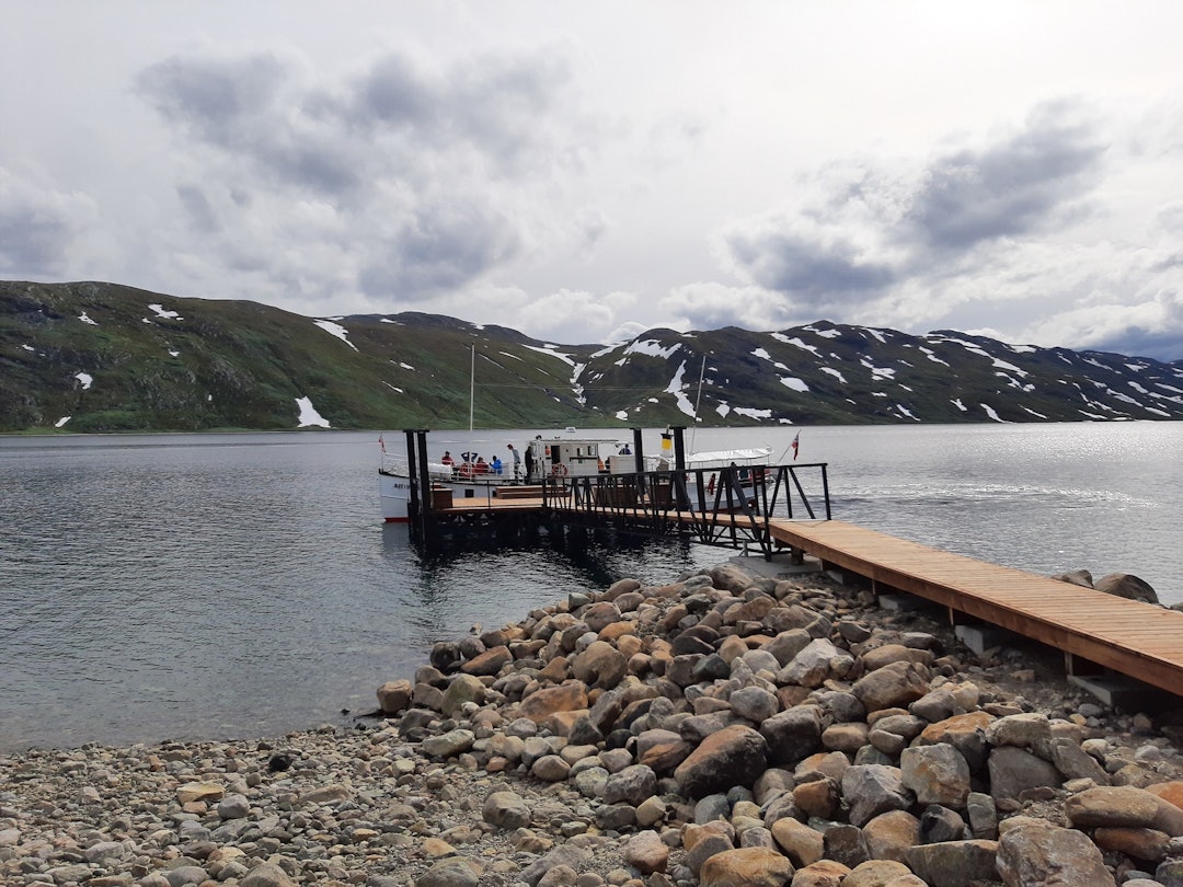 Brygga på Torfinnsbu. Foto: Lisa Kvålshaugen Bjærum