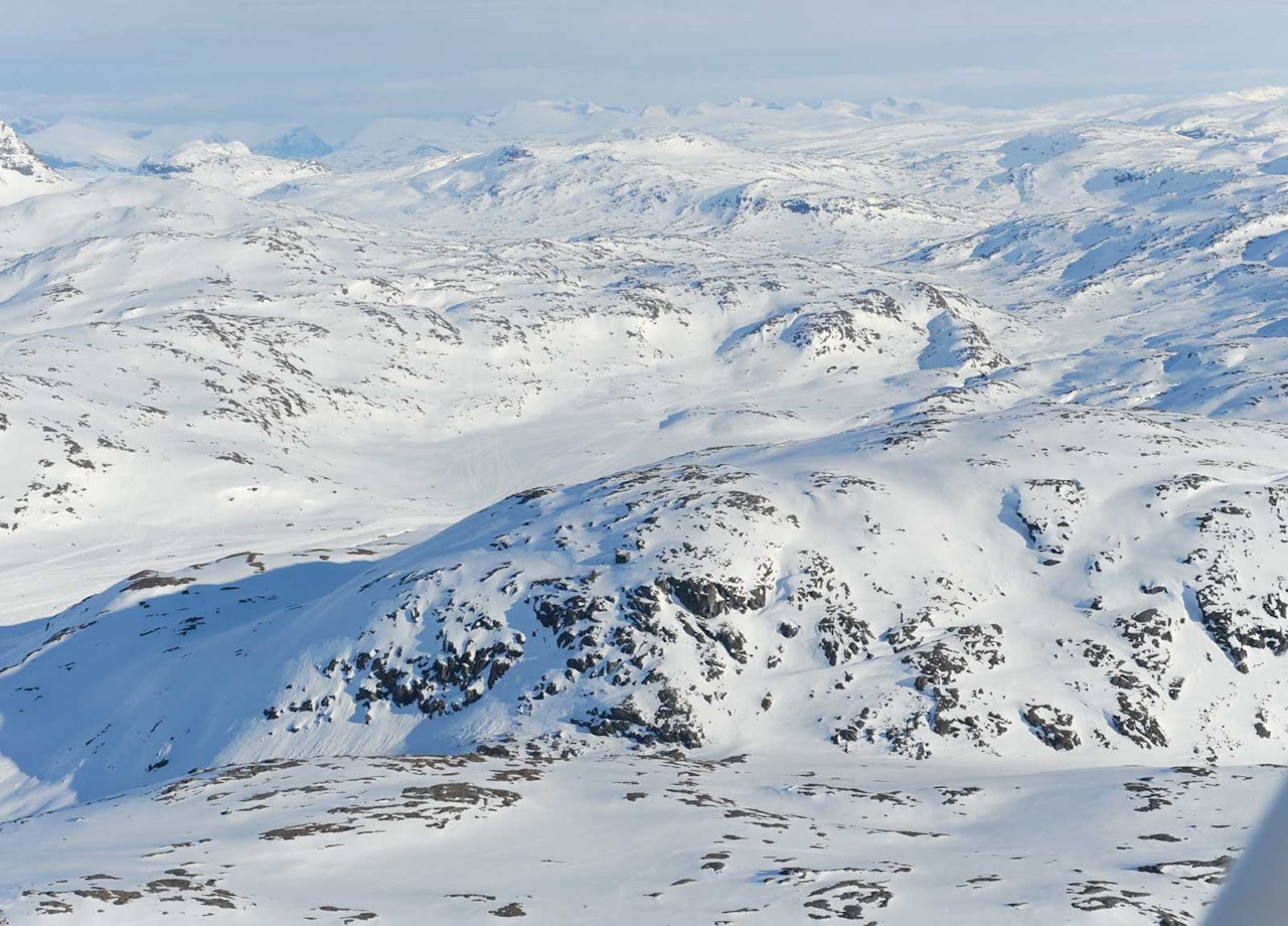 Nordalsfjell fra nord. Foto: Rune Dahl / Toppturer rundt Narvik.