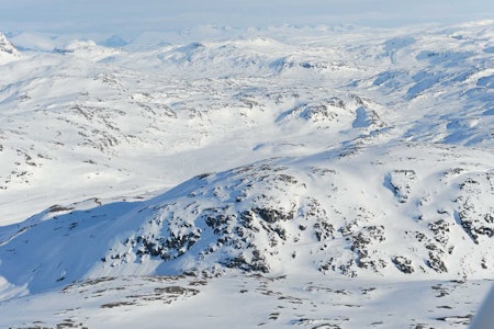 Nordalsfjell fra nord. Foto: Rune Dahl / Toppturer rundt Narvik.