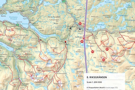 Riksgränsen topptur randonee guide beskrivelse tips tur mikael af ekenstam narvik freeride