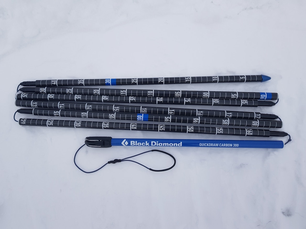 Black Diamond Quickdraw carbon probe 300 Black Diamond Quickdraw carbon probe 300 test
