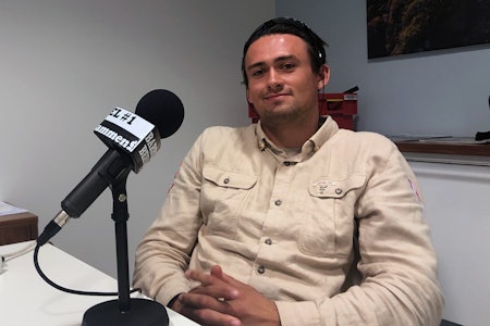 PODCAST: Benjamin Forthun er gjest i sesongens første episode av Fri Flyt Podcast. Foto: Anders Holtet Benjamin Forthun podcast