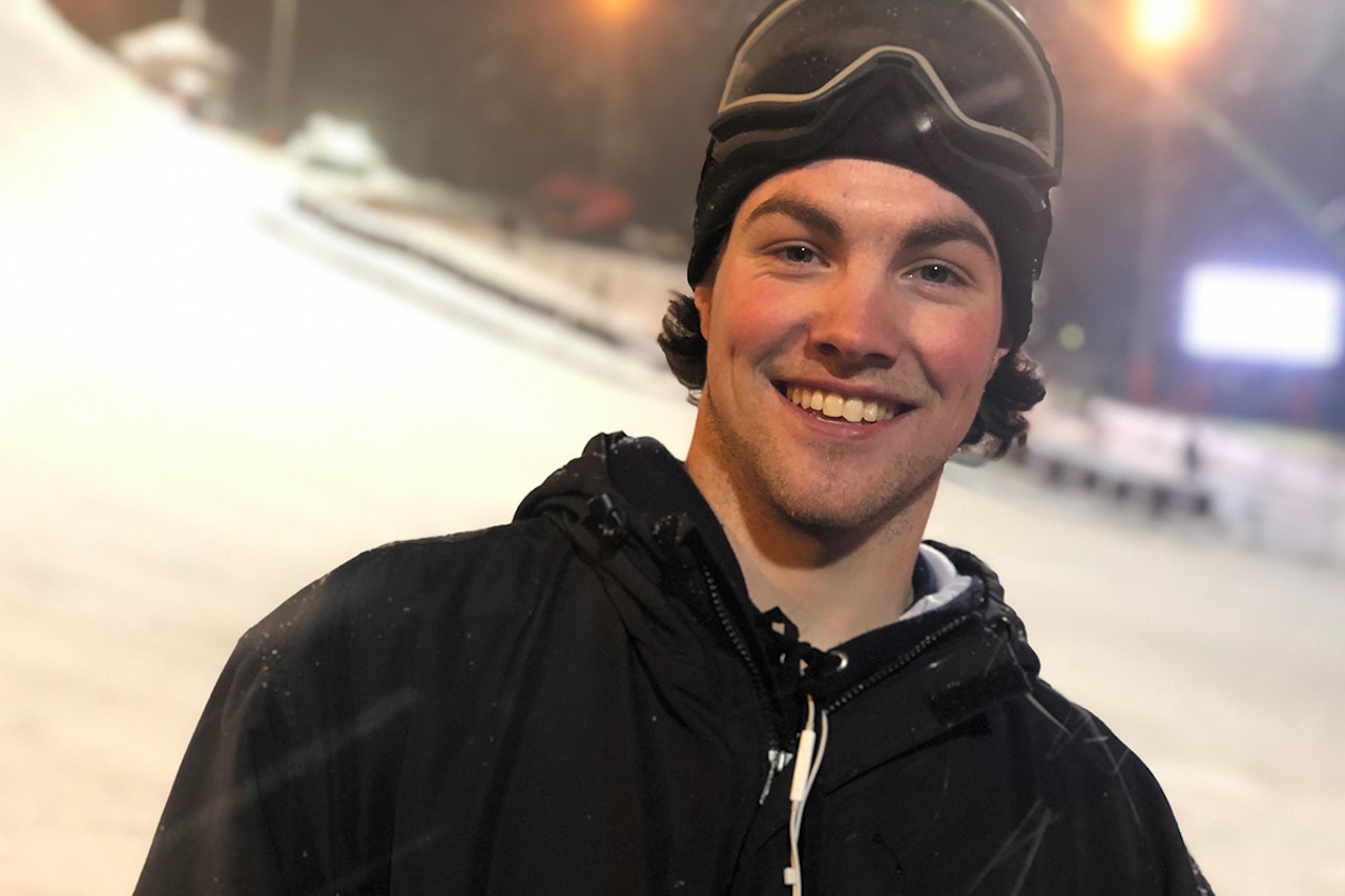 DEBUTERTE: Petter Ulsletten kjørte sitt første X Games i knuckle huck lørdag. Foto: Anders Holtet Petter Ulsletten