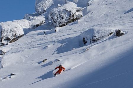 TØFT SKITERRENG: Ingen skianlegg i Norge kan måle seg med Narvik når skisenteret på Fagernesfjellet viser seg fra sin beste side, som her. Foto: Thomas Kleiven TØFT SKITERRENG: Ingen skianlegg i Norge kan måle seg med Narvik når skisenteret på Fagernesfjellet viser seg fra sin beste side, som her. Foto: Thomas Kleiven