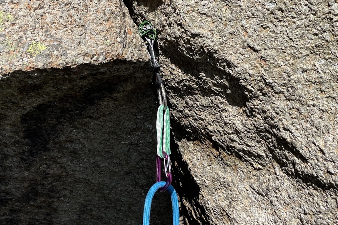 Den første: Wild Country var først på banen med sin Friend. Det skulle ta ti år før den fikk en konkurrent. Foto: Dag Hagen Test av kamkiler wild country friends