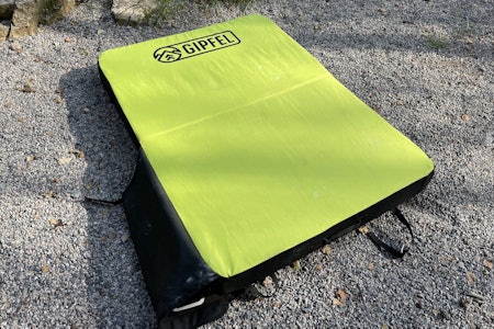Ny på markedet: Gipfel Suru er noe så eksotisk som en indisk crashpad. Foto: Dag Hagen test av crashpads gipfel suru