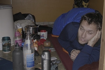 Etter en vond natt på Ondskapens Toalett. Foto: Jo Gjedrem Etter en vond natt på Ondskapens Toalett. Foto: Jo Gjedrem