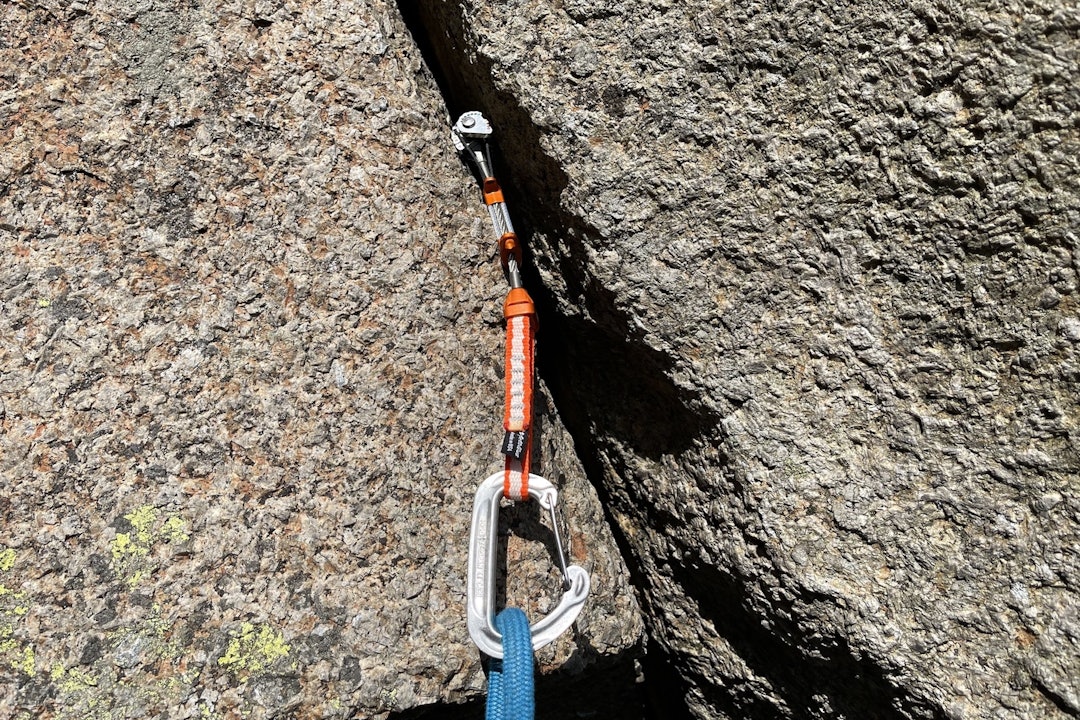 Solid: Metolius Ultralight Master Cam er meget slitesterk og godt sammensatt. Foto: Dag Hagen test av Metolius Ultralight Master Cam